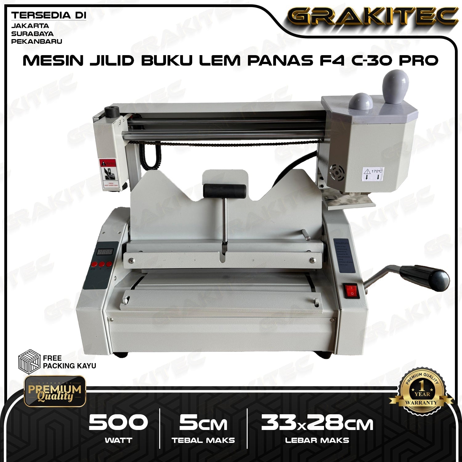 Cari Mesin Jilid buku !!! MESIN Bending F4/A3+ | C-30A C-46 Pro Grakitec jadi Solusinya