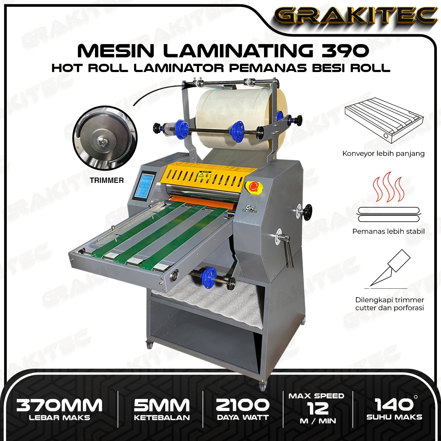 Cara Mengoperasikan Mesin Laminating 390 dan 520