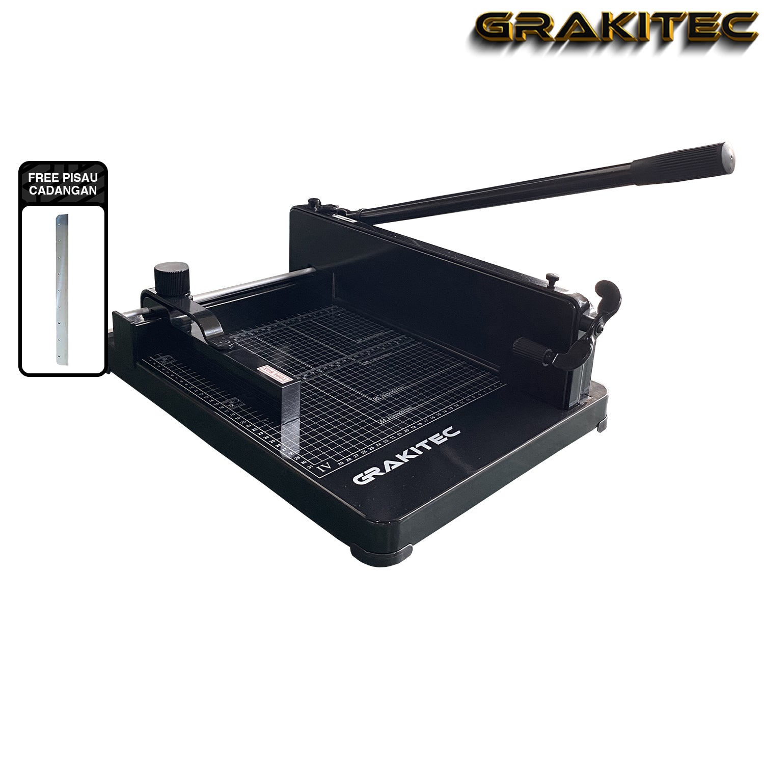 Mesin Pemotong Kertas 1 rim A4 858 Kualitas Super Premium