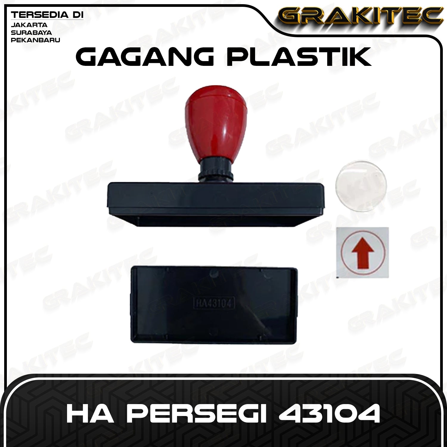 Gagang Stempel Flash Jumbo 43103 / 80103 Grafika Kita Cabang Jakarta
