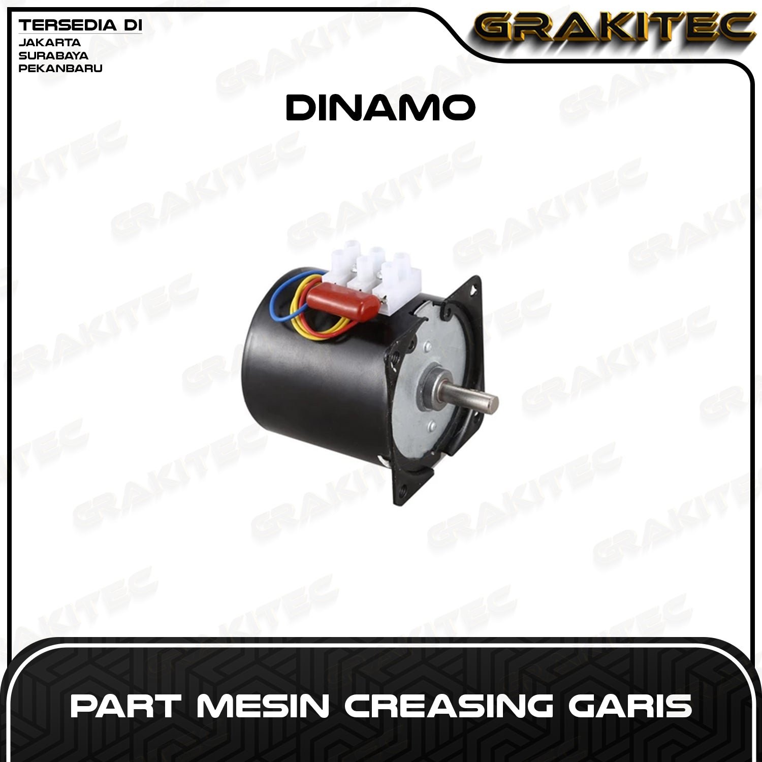 SparePart Mesin Garis Creasing Perforsi Otomatis Grakitec