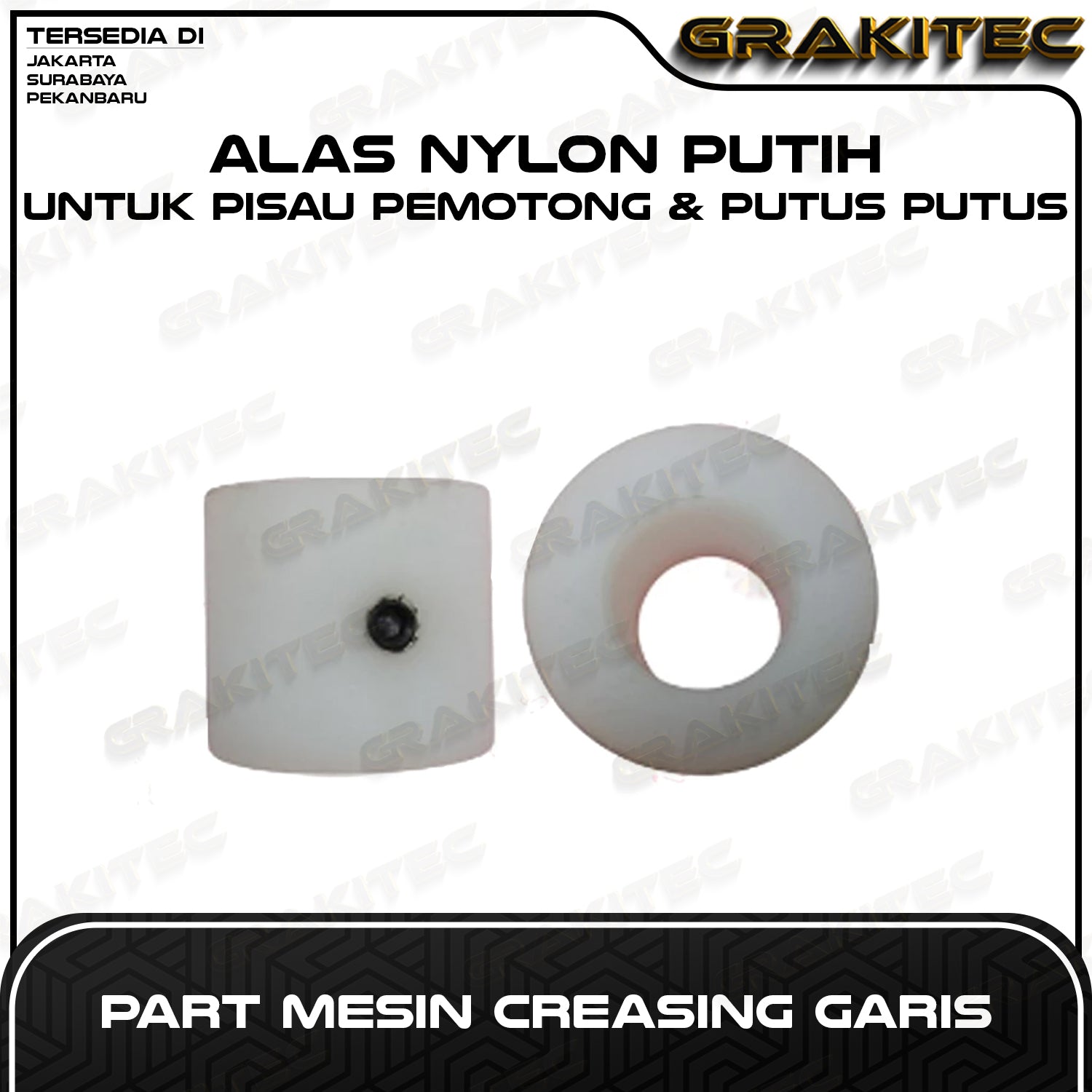SparePart Mesin Garis Creasing Perforsi Otomatis Grakitec