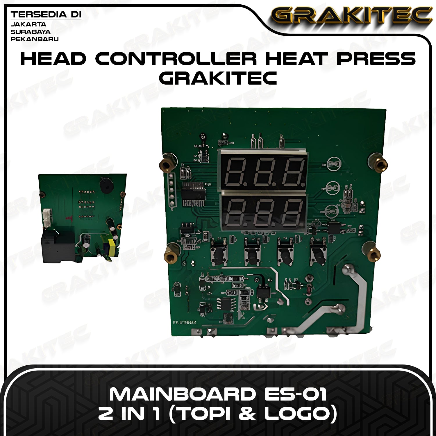 HEAD CONTROLLER / MAINBOARD SPAREPART MESIN HEAT PRESS GRAFIKA KITA GRAKITEC