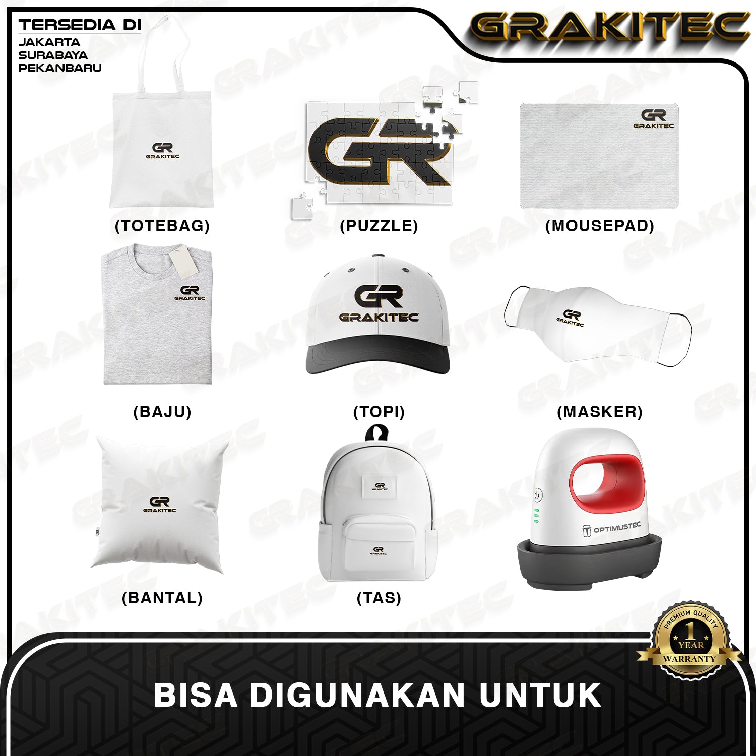 Mesin Press Sablon Mini Tote Bag Kaos, Logo, Topi (Sablon Press Logo, Kaos, Lengan, Saku Baju, Topi, Sepatu, Kerah, Jacket, Hoodie, Tote Bag )