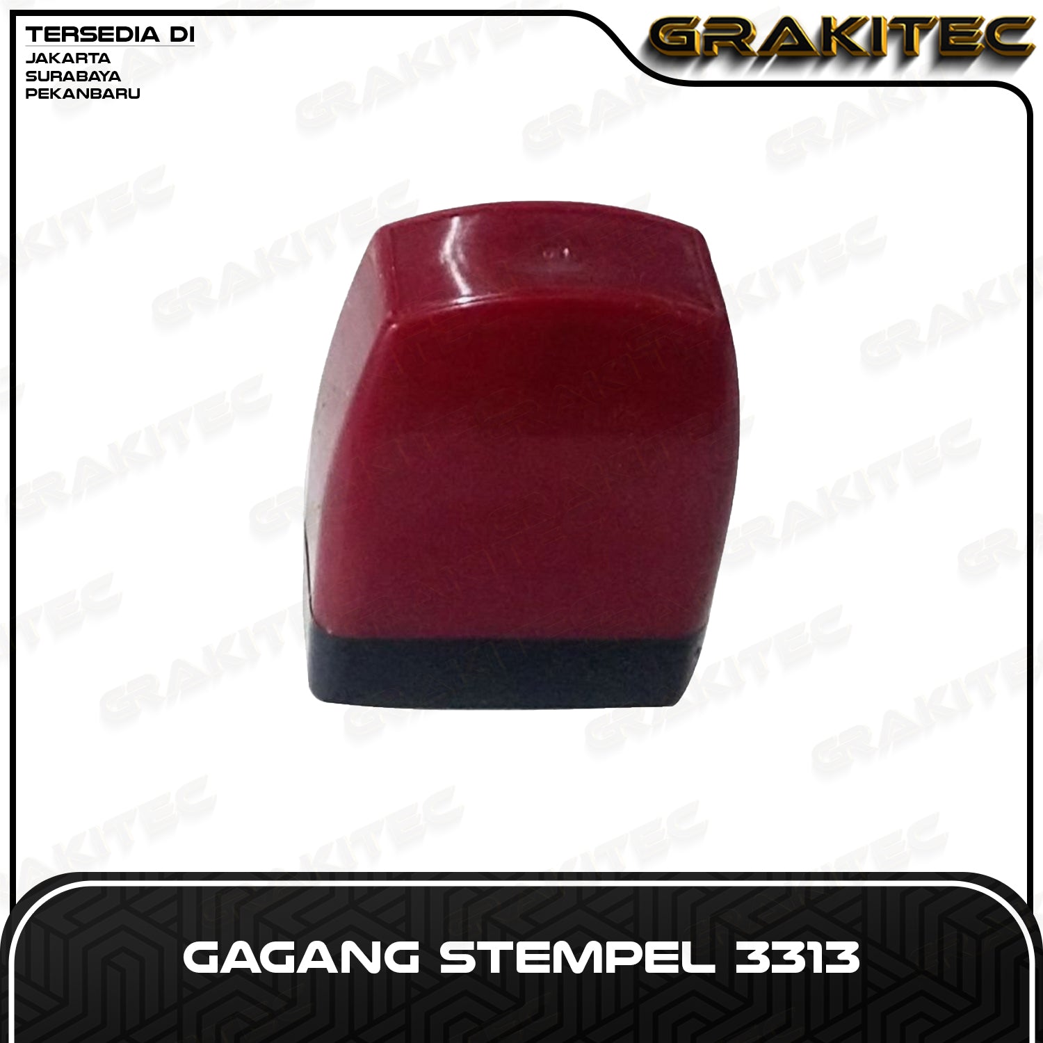 Gagang Stempel Flash HA Persegi Kecil Grafika Kita Cabang Jakarta