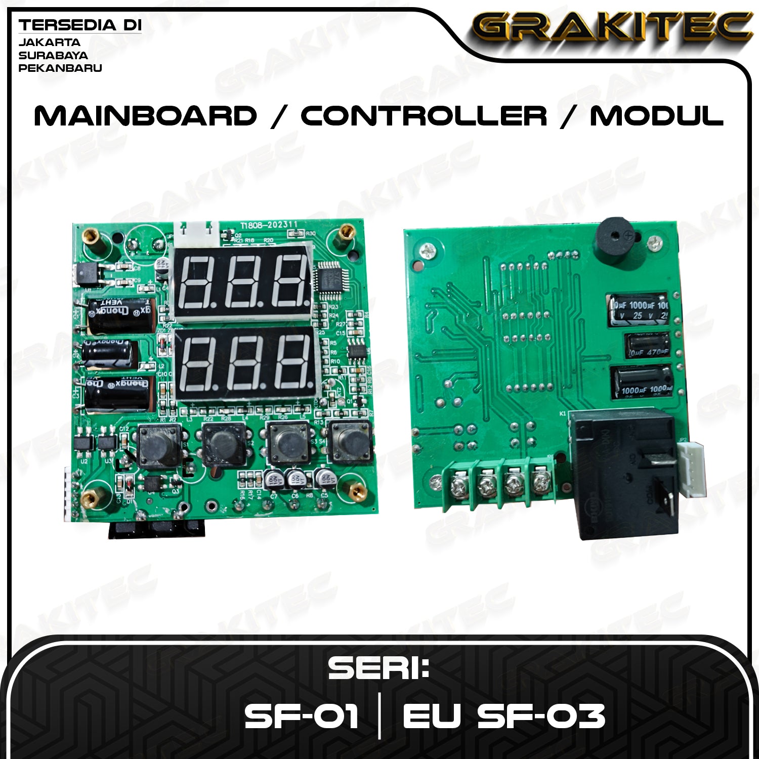 HEAD CONTROLLER / MAINBOARD SPAREPART MESIN HEAT PRESS GRAFIKA KITA GRAKITEC