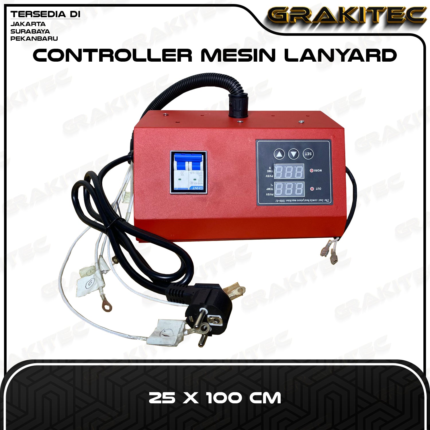 Grakitec Controller Mesin Lanyard 25x100 | Mainboard