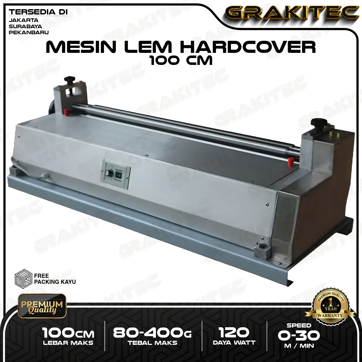 Mesin Lem Hardcover 27 CM / 40 CM / 60 CM / 72 CM / 100 CM otomatis - Hard Cover Glue Machine