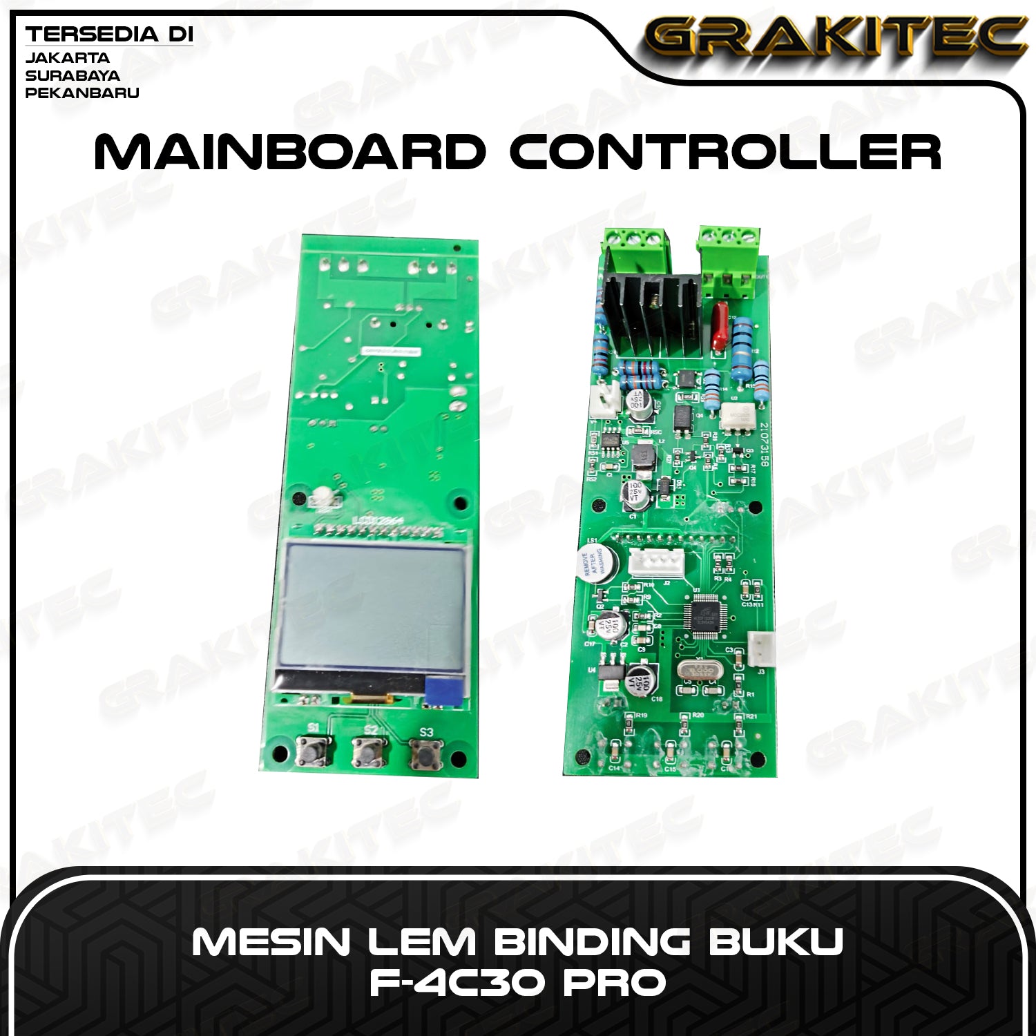 Sparepart Mesin Lem Bending F4-C30 PRO Grakitec