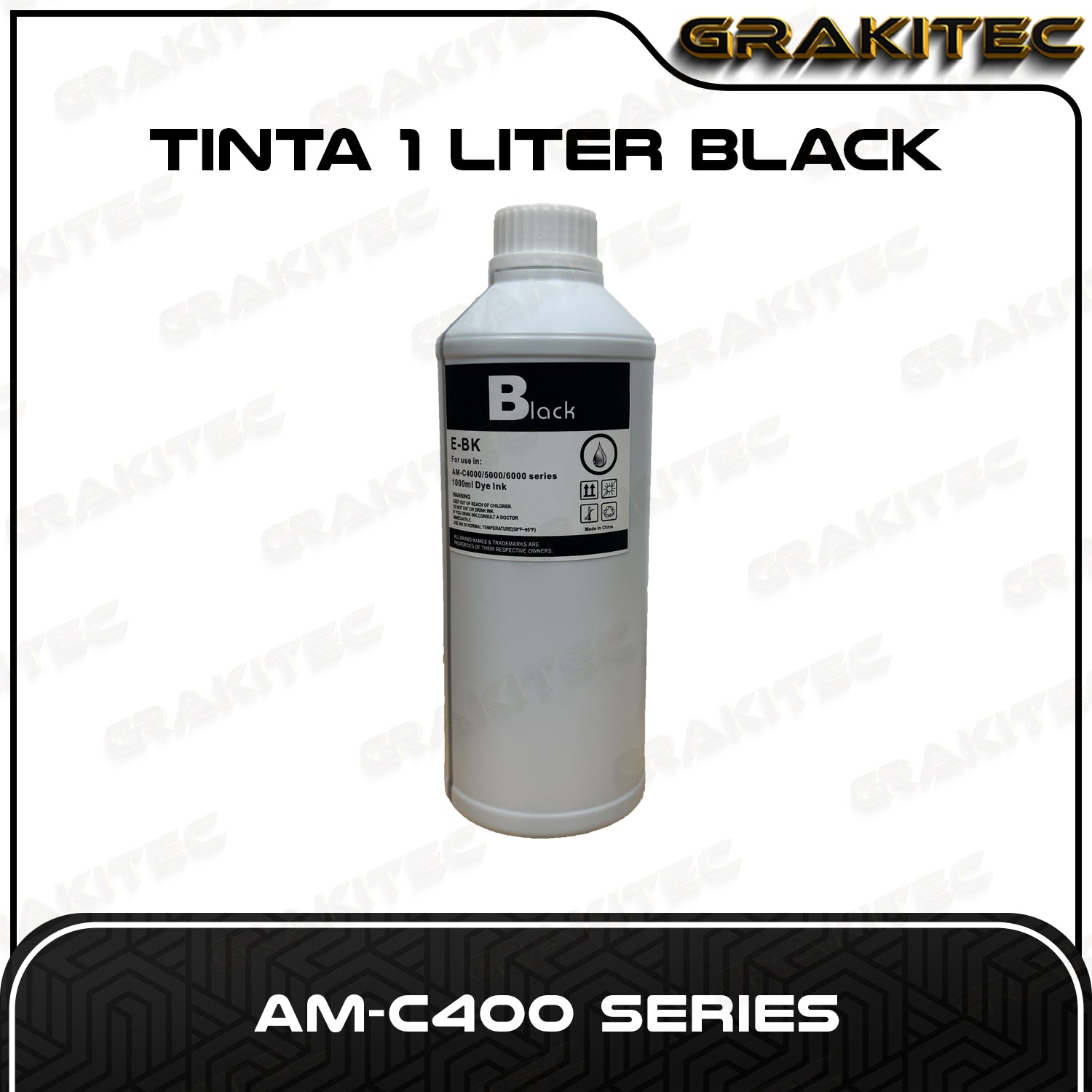 Tinta Dye 1 Liter AMC Series | AMC 400 550 5000 6000 Grakitec