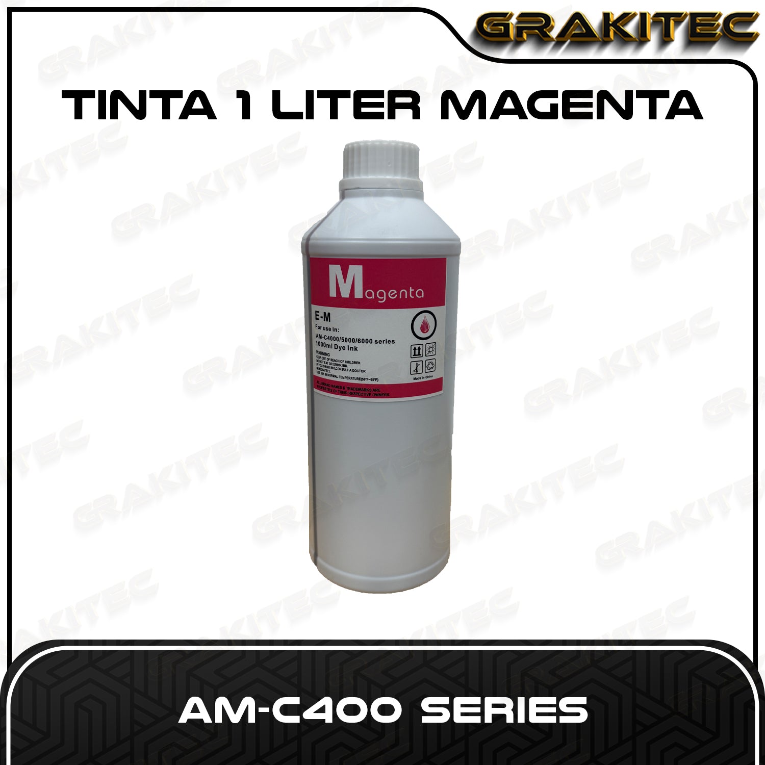 Tinta Dye 1 Liter AMC Series | AMC 400 550 5000 6000 Grakitec