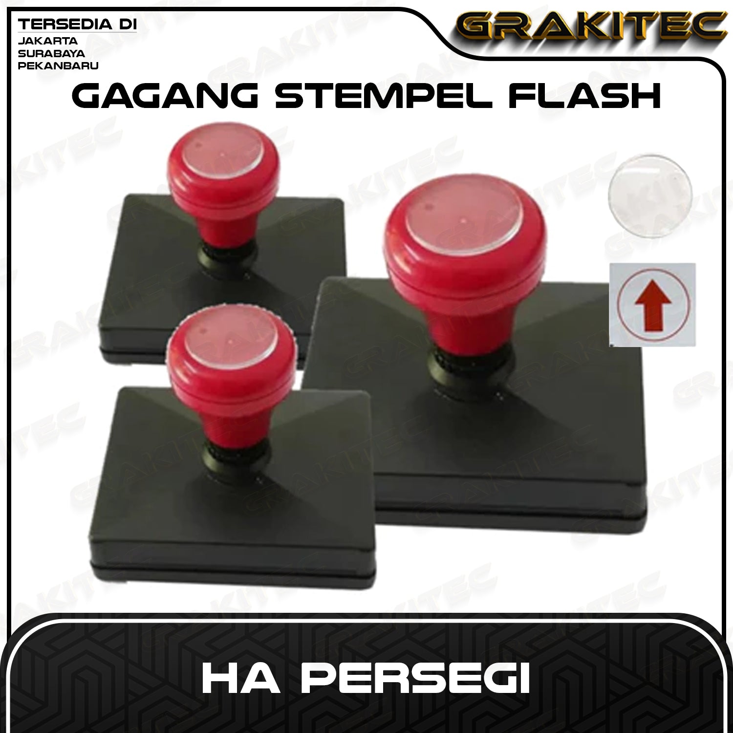 Gagang Stempel Flash Jumbo 43103 / 80103 Grafika Kita Cabang Jakarta