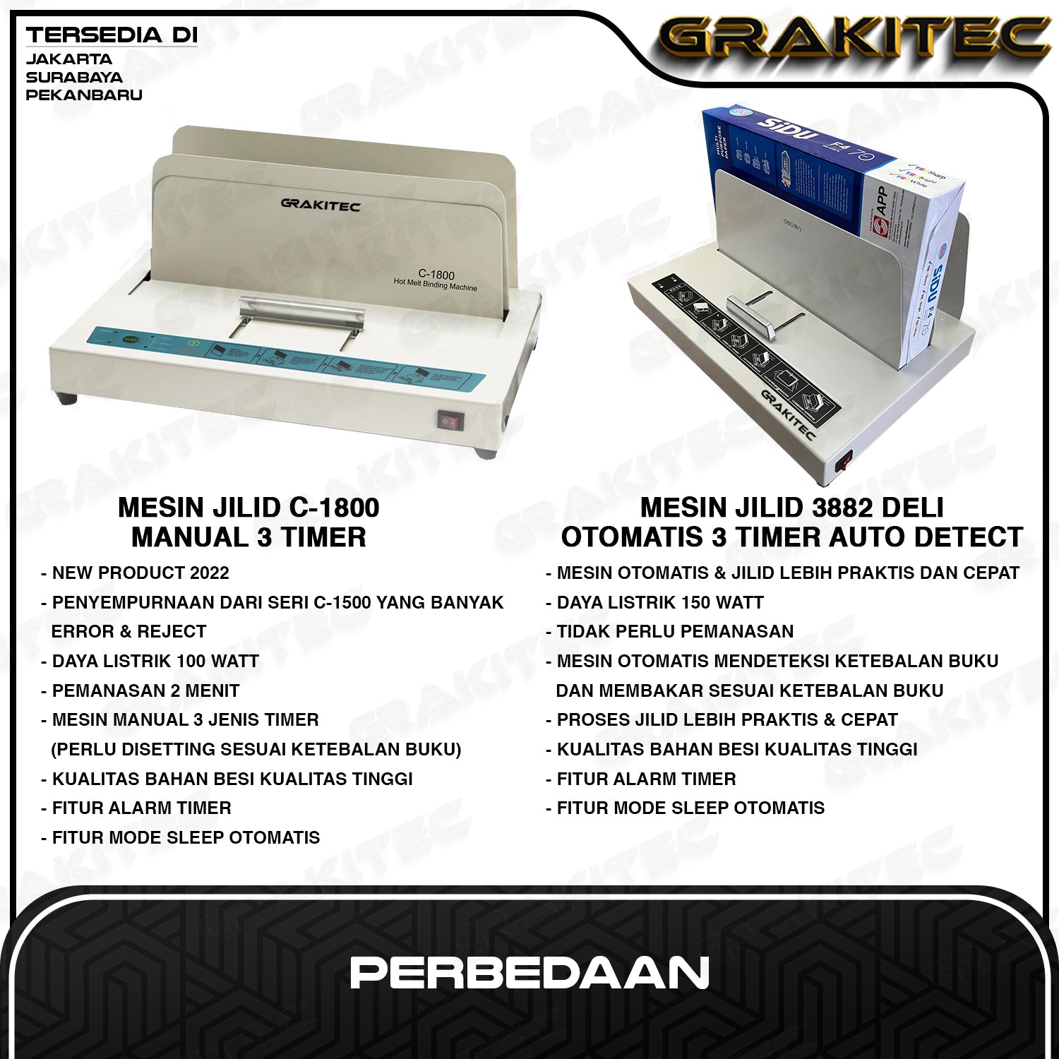 Mesin Jilid Buku Bending C-1800 / S-360 A4 / F4 Lem Panas Bending Kualitas Premium / Penerbit ( Mesin Binding untuk jilid percetakan)
